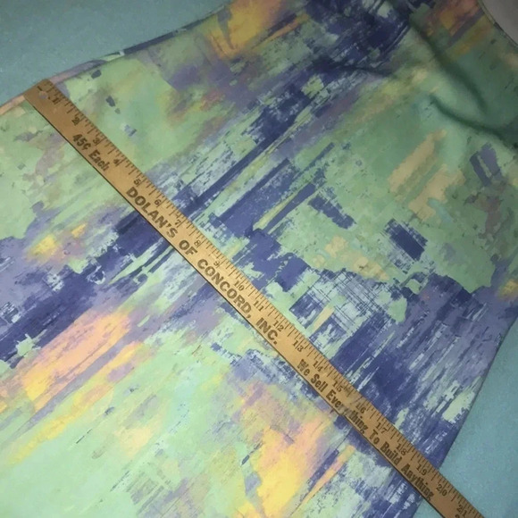 APT. 9 Sleeveless tank dress in pastel colors art to wear abstract New size 14 - Picture 10 of 10